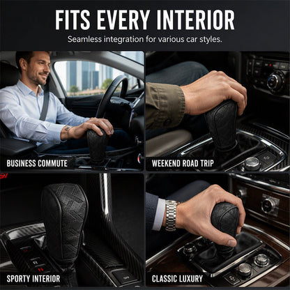 ⏰Breathable Universal Car Gear Shift Knob Cover