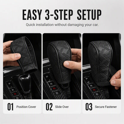 ⏰Breathable Universal Car Gear Shift Knob Cover