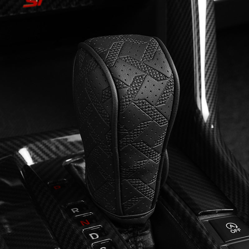 ⏰Breathable Universal Car Gear Shift Knob Cover