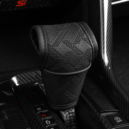 ⏰Breathable Universal Car Gear Shift Knob Cover