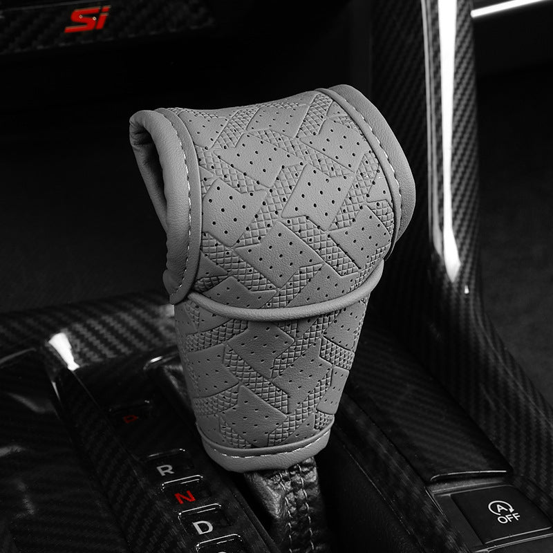 ⏰Breathable Universal Car Gear Shift Knob Cover