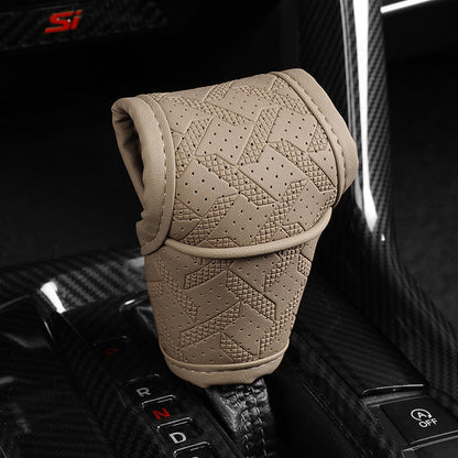 ⏰Breathable Universal Car Gear Shift Knob Cover