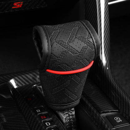 ⏰Breathable Universal Car Gear Shift Knob Cover