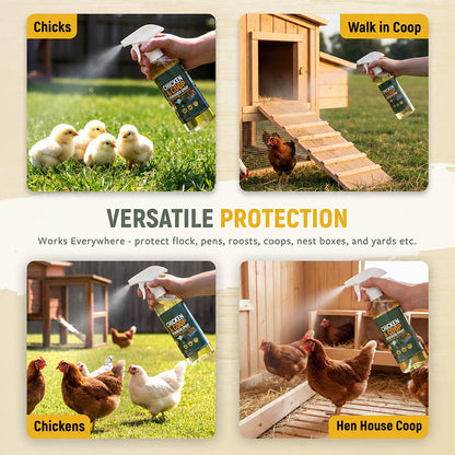 ⚡🐔 Natural spray for the chicken coop