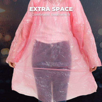 🌧️49% OFF NOW! Pocket‑Size Disposable Raincoat for Unexpected Showers, Compact Ball‑Packaged Waterproof Emergency Poncho, One‑Size‑Fits‑All Lightweight Rain Protection for Travel, Hiking & Outdoor Events