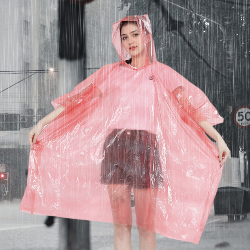 🌧️49% OFF NOW! Pocket‑Size Disposable Raincoat for Unexpected Showers, Compact Ball‑Packaged Waterproof Emergency Poncho, One‑Size‑Fits‑All Lightweight Rain Protection for Travel, Hiking & Outdoor Events