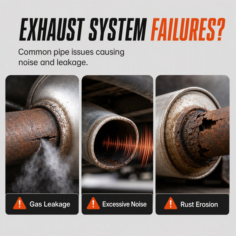 🔥 High Temp Exhaust Pipe Repair Glue – 50ml Muffler Sealant