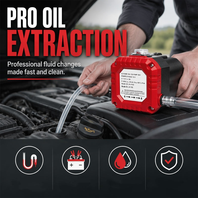 Portable Electric Oil Change Pump – product image