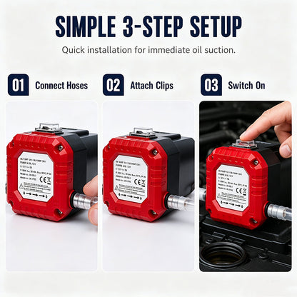 Portable Electric Oil Change Pump – product image