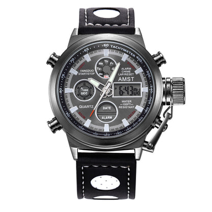 Men's Retro Digital Quartz Sports Watch