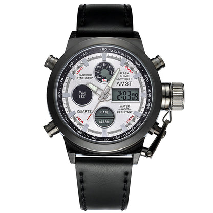 Men's Retro Digital Quartz Sports Watch