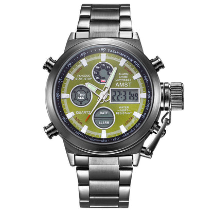 Men's Retro Digital Quartz Sports Watch