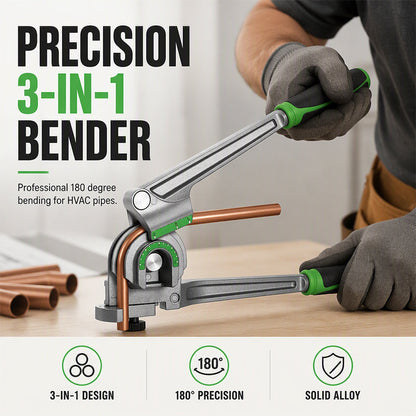⏰ 3‑in‑1 Manual Tubing Bender