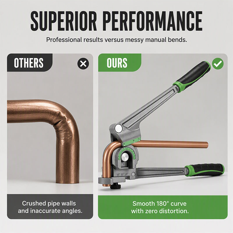 ⏰ 3‑in‑1 Manual Tubing Bender