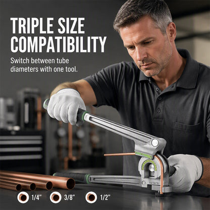 ⏰ 3‑in‑1 Manual Tubing Bender