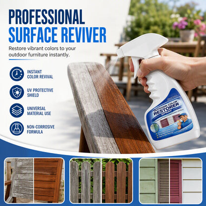 ✨ Outdoor Wood Color Restorer Spray – Faded Surface Refresher