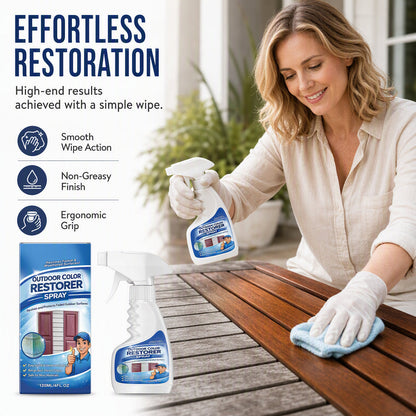 ✨ Outdoor Wood Color Restorer Spray – Faded Surface Refresher