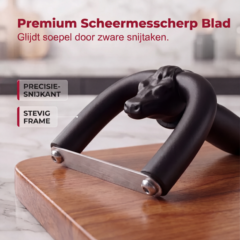 🔪 Handheld Fat Trimmer for Beef & Pork – U-shaped curved holder targets surface fat without wasting lean meat! 🧑‍🍳✨