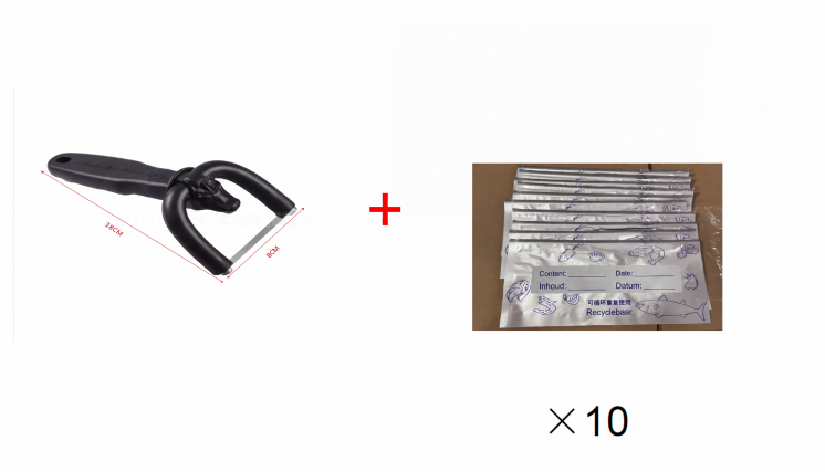 🔪 Handheld Fat Trimmer for Beef & Pork – U-shaped curved holder targets surface fat without wasting lean meat! 🧑‍🍳✨