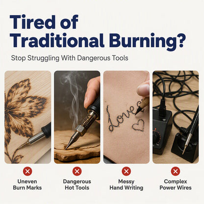 Heat-Activated Wood Burning Paste