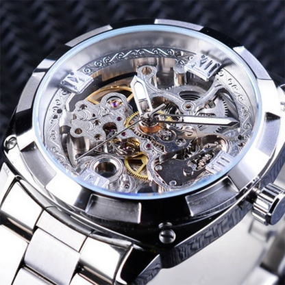 📢📢70% OFF !! ⏰Skeleton Automatic Watch for Men