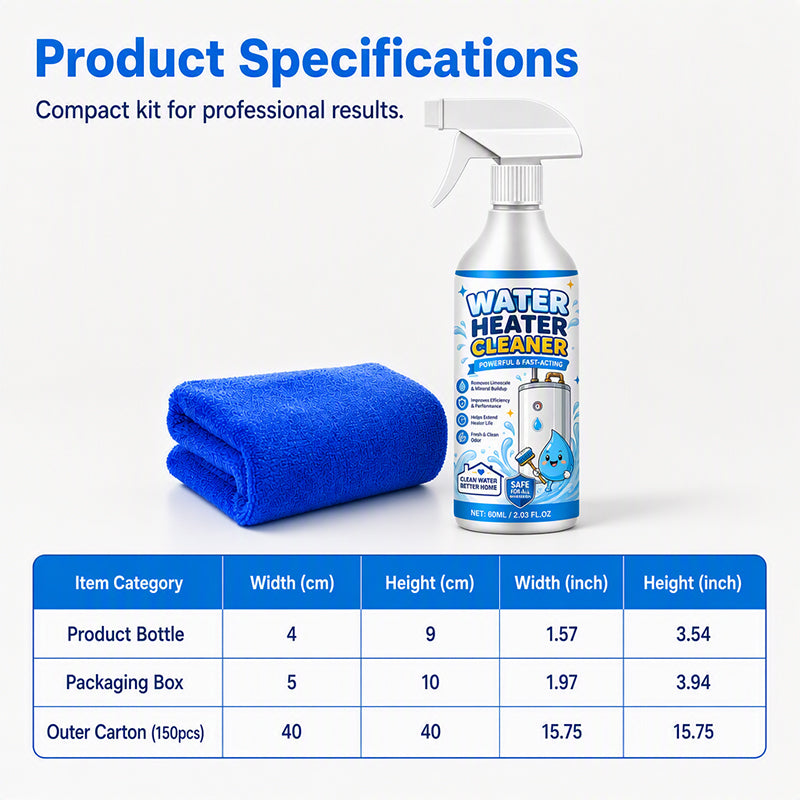 🔥HOT SALE 50%OFF🔥Fast-Acting Water Heater Descaler Spray