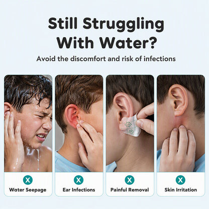 ⏳🔥LIMITED-TIME 50% OFF! ⏰Disposable Waterproof Bath Ear Stickers