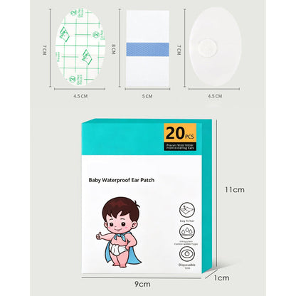 ⏳🔥LIMITED-TIME 50% OFF! ⏰Disposable Waterproof Bath Ear Stickers