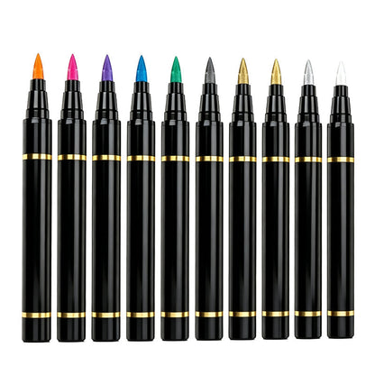 📢📢40% OFF !! ⏰ Glow Party Tattoo Pens | Temporary UV Body Art Markers | Fun Glow-in-the-Dark Designs for Parties, Festivals & Events 🎉