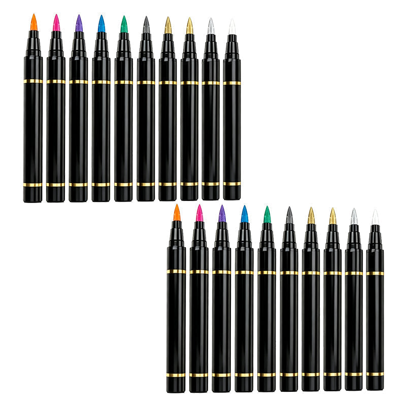 📢📢40% OFF !! ⏰ Glow Party Tattoo Pens | Temporary UV Body Art Markers | Fun Glow-in-the-Dark Designs for Parties, Festivals & Events 🎉