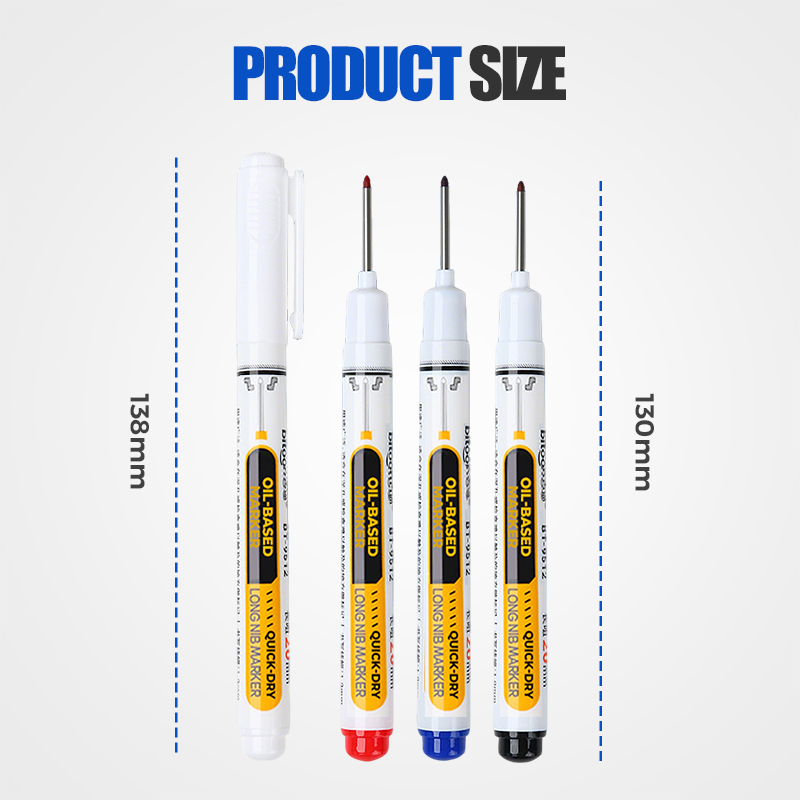 🖊️ Precision Tip Quick‑Dry Oil‑Based Marker Pen