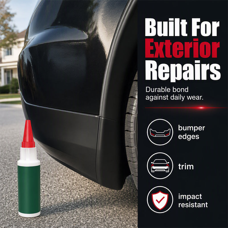 🚗 Car Bumper Repair Adhesive | Fix Cracks & Broken Bumper Plastic At Home