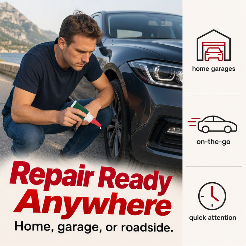 🚗 Car Bumper Repair Adhesive | Fix Cracks & Broken Bumper Plastic At Home