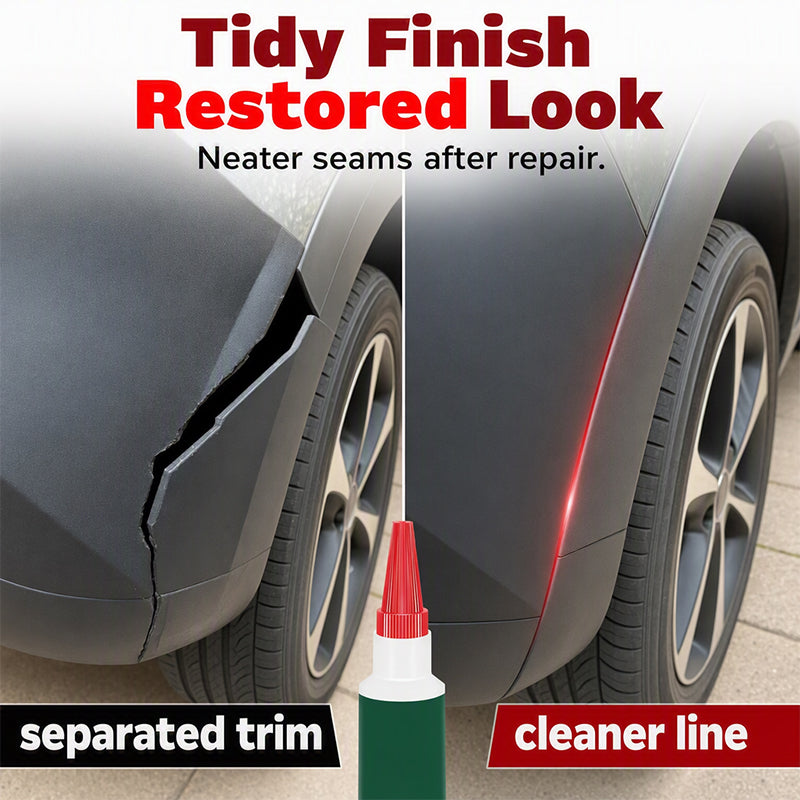🚗 Car Bumper Repair Adhesive | Fix Cracks & Broken Bumper Plastic At Home