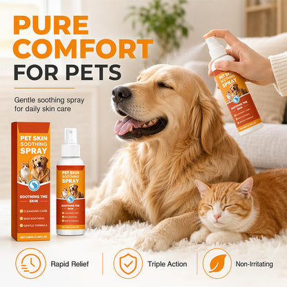 🐾 Pet Skin and Coat Soothing Spray for Dogs and Cats