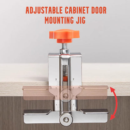 Adjustable Cabinet Door Mounting Jig