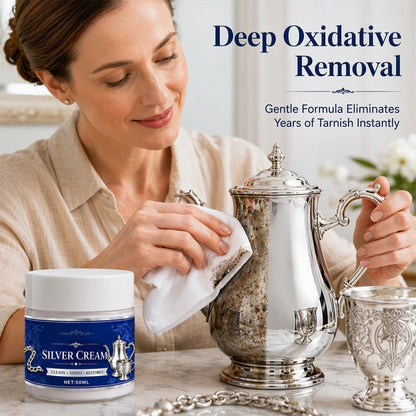 ✨✨Buy 1 Get 1 Free 2PCS✨ Silver Cleaning and Polishing Cream for Jewelry and Cutlery 💍