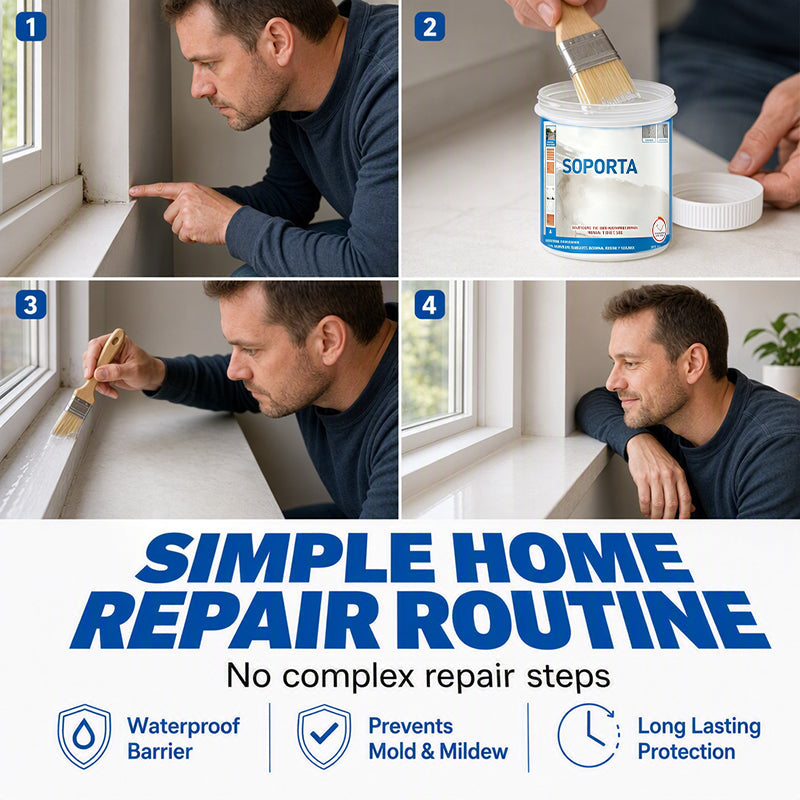 💧57% OFF NOW! Multi‑Surface Waterproof Repair Sealant – Clear Leak Sealant Coating, Invisible Anti‑Leak Protective Coating for Cracks Walls Roof Pipes