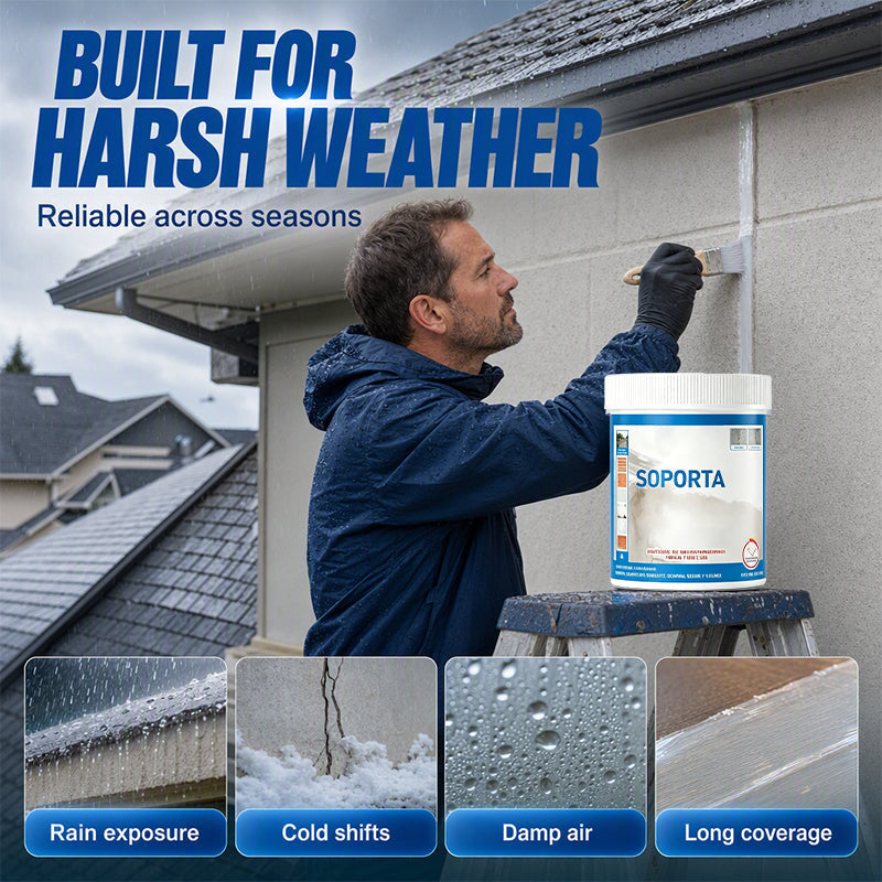 💧57% OFF NOW! Multi‑Surface Waterproof Repair Sealant – Clear Leak Sealant Coating, Invisible Anti‑Leak Protective Coating for Cracks Walls Roof Pipes