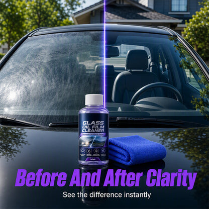 🔥 Limited-Time Offer – Car Glass Oil Film Cleaner . Removes oil film, grime, and stains from windshields and car windows, restoring crystal-clear visibility.