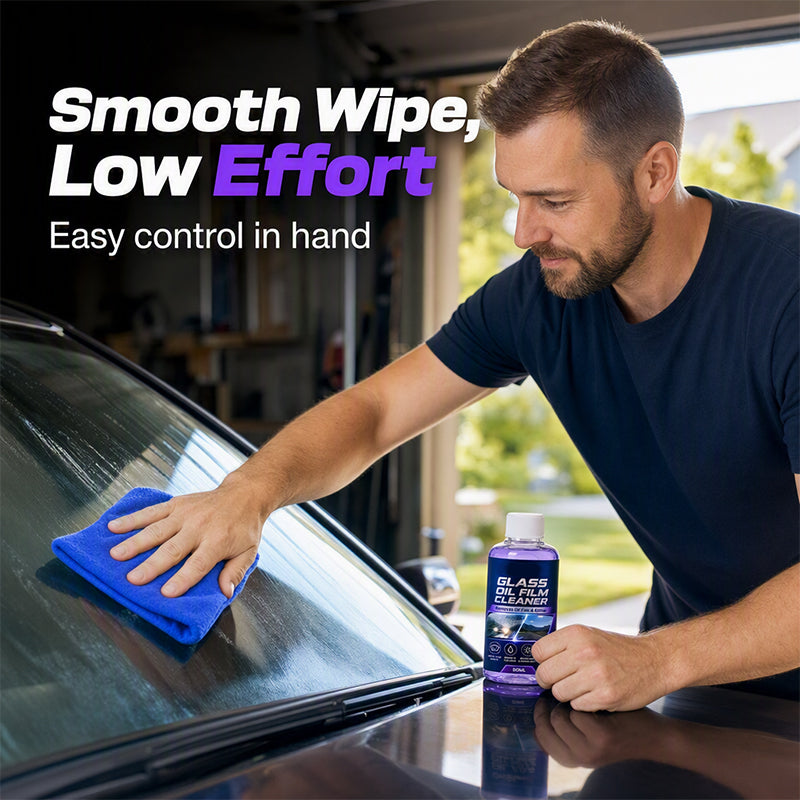 🔥 Limited-Time Offer – Car Glass Oil Film Cleaner . Removes oil film, grime, and stains from windshields and car windows, restoring crystal-clear visibility.