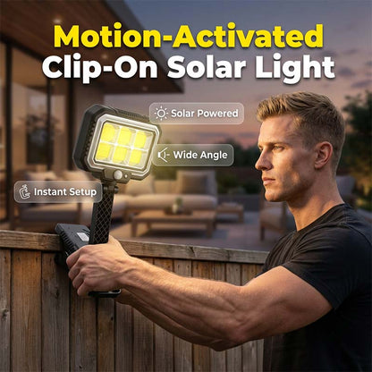 ☀️💡 Clip-On Solar Motion Sensor Light