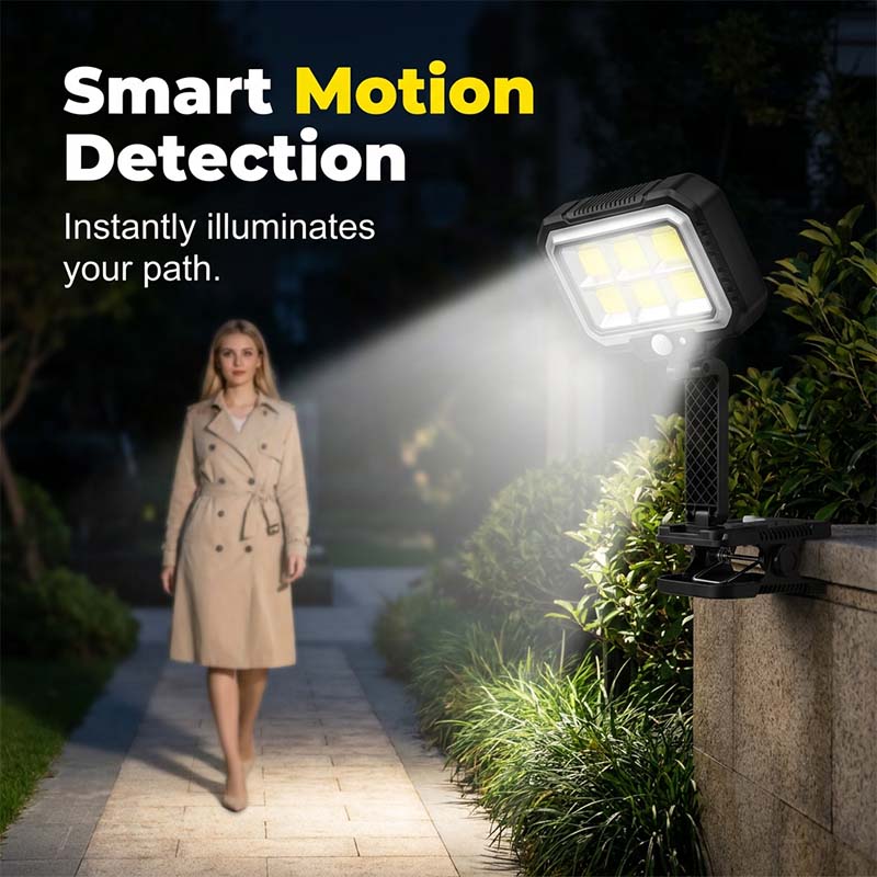 ☀️💡 Clip-On Solar Motion Sensor Light