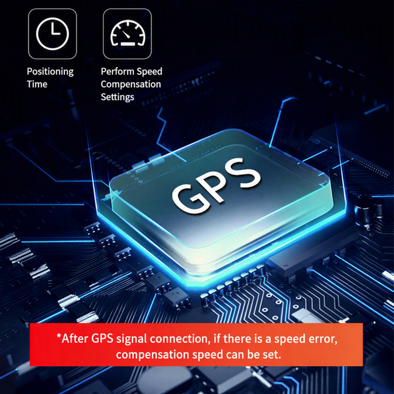 ⏰ 2026 Sale — Over 24,000 Sold!🚗 Solar GPS Head‑Up Display‑Auto Brightness Speed Warning HUD ☀️