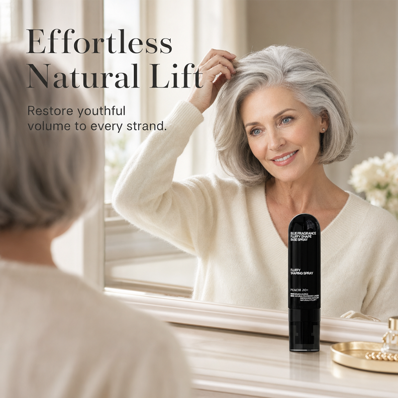 Effortless natural lift fluffy hair spray
