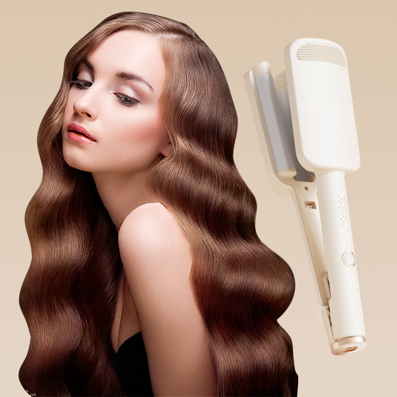 ✨ 32MM Wavy Hair Curler – Big Bouncy Curls, 4 Adjustable Heat Settings & Negative Ion Care – Salon-Quality Styling at Home 💇‍♀️
