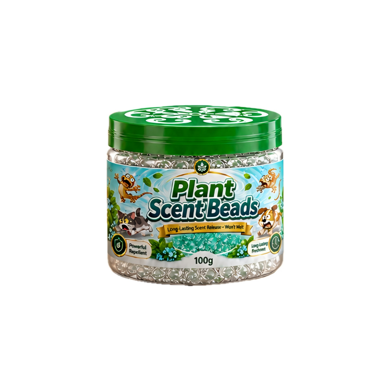 🌿 Natural Gecko Repellent Gel Beads – Mint Pest Deterrent 🦎