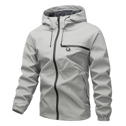 Unisex style Outdoor Waterproof Windproof Jacket - Hooded &  All-Weather-Ready