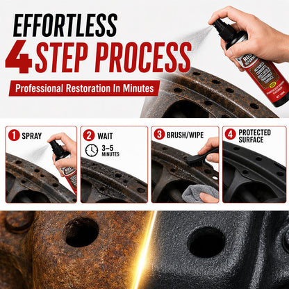 🎁2026 New Arrivals 50% OFF💥Heavy Duty Car Rust Reformer Spray