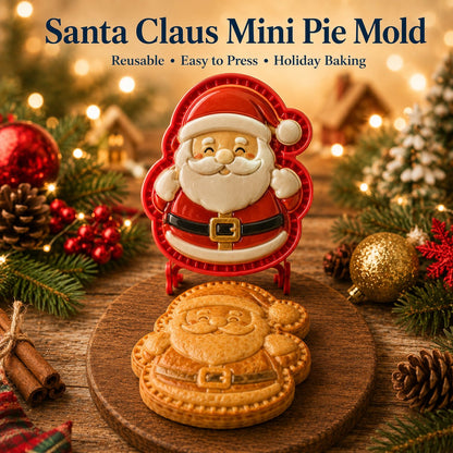 🎄 9-Design Christmas Mini Pie Mold – Festive Pastry Press